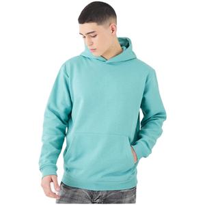 Sudadera con capucha básica para hombre, de forro polar suave, diseño de sudadera con capucha ajustable, bolsillo frontal, cómoda y para uso diario. - Product Image 1