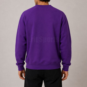 Sudadera Premium de Moda Urbana para Hombre, con Pedrería, para Invierno, Mezcla de Algodón y Felpa Suave, Corte Regular, Manga Larga, Cómoda - Product Image 4