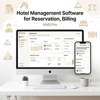 Software de gestión hotelera para reservas, facturación, software de reserva de hoteles y aplicación móvil