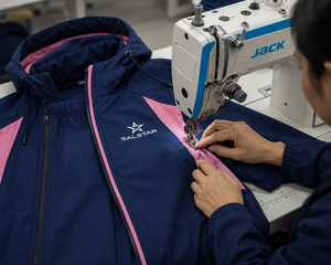 Veste d'hiver OEM pour femme enceinte, haute qualité, imperméable et chaude, avec fermeture éclair et col montant, pour porter bébé - Product Image 5