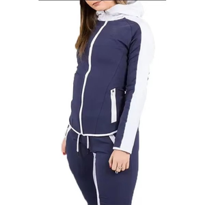 Conjunto Deportivo Ecológico de Invierno para Mujer, con Envío Aéreo, Tela de Poliéster/Algodón, Estilo Casual - Product Image 5