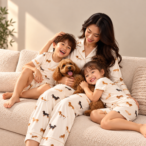 Sufficient Stock Cartoon Bamboo <b>Kids</b> Sleepwear Short Sleeve Baby Pajama Set Two Pieces Children <b>PJS</b> Custom Logo - Product Image 2
