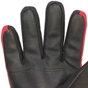 Skiing Snowboarding 100% Leather Winter Ski Customized Snowboard <b>Warm</b> Waterproof Breathable Ski <b>Gloves</b> - Product Image 5