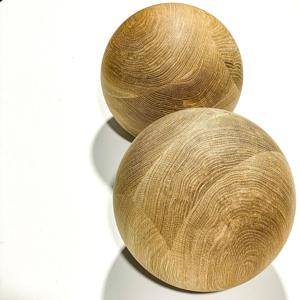Bolas de Madera Grandes para Manualidades, Esferas de Madera Natural para Decoración del Hogar, Esculturas, Juguetes, Exhibiciones y Proyectos Hechos a Mano - Product Image 6