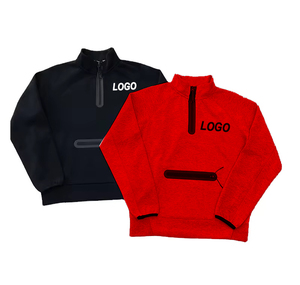 Sweat-shirts et sweats à capuche pour hommes, demi-zippés, sweats à capuche à marque privée, service OEM, vêtements d'hiver pour hommes - Product Image 1