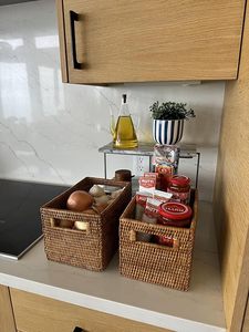 Cesta de mimbre marino al por mayor, maceta tejida natural para plantas de interior y decoración de jardín, hecha a mano en Vietnam, multiusos - Product Image 6