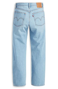 กางเกงยีนส์เอวสูงเอวต่ำสไตล์สตรีทแฟชั่นสำหรับผู้หญิง ดีไซน์ทันสมัยและล่าสุด ระบายอากาศได้ดี ทรงเข้ารูป - Product Image 3