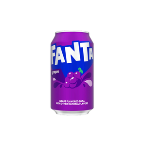 Fanta US Grape Directo de Fábrica, 12 Latas de 355 ml, de Instalaciones de Producción Certificadas ISO de Coca Cola USA, Exportación Global - Product Image 1