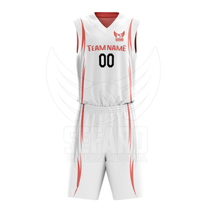 Uniforme de Baloncesto Reversible de Diseño Nuevo, Servicio OEM, Superventas - Product Image 5