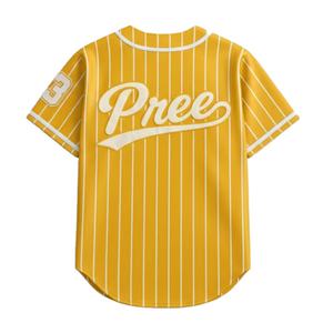 american professional youth adult baseball <b>jersey</b> pinstripe breathable short sleeve stitched athletic uniform wear <b>mens</b> womens - Product Image 3