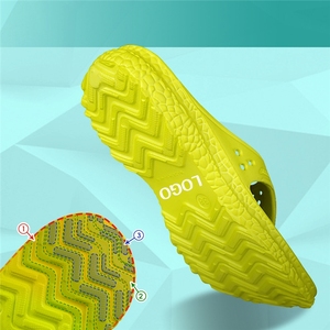 Wholesale Ultra-cushioned Non-slip Black <b>slippers</b> Men Flip Flops Summer - Product Image 5