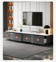 Meuble TV moderne en bois de luxe pour salon, avec tiroir, pour usage hôtelier, compatible avec les téléviseurs de 65 pouces et plus