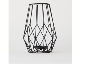 Best Decorative Hanging Metal & Glass Matt <b>Black</b> Color Candle <b>Lantern</b> Classic Design Candle Holder <b>Lantern</b> For Home Decor - Product Image 4