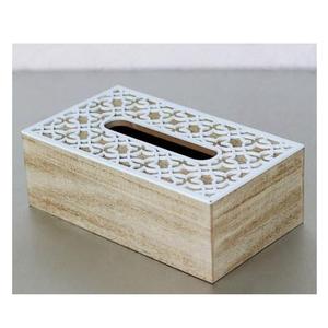 Engraved Wooden Tissue Box Holder For Homes Office & Car Use Trending Napkin Box Dispenser For <b>Aesthetic</b> Homedecor Accessory - Product Image 5