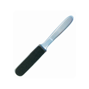 Limas para pies de alta calidad, de acero inoxidable de grado quirúrgico, limas para pies de spa, herramientas duraderas de papel de lija para el cuidado de los pies, limas para pies OEM ODM - Product Image 4