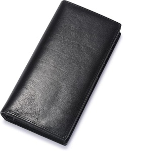 Carteras Ligeras de Alta Calidad para Hombre, de Cuero Genuino, con Diseño de Logotipo Personalizado, Largas, Hechas en Fábrica a Precio de Mayoreo, Fábrica 2026 - Product Image 1