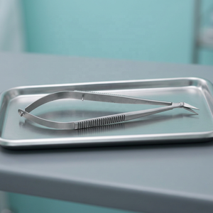 Ciseaux chirurgicaux Micro Jacobson 6 fleurs en acier inoxydable, manuels, pour chirurgie vasculaire, instrument de chirurgie de classe I certifié CE - Product Image 2