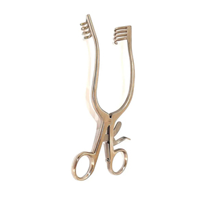 เครื่องมือถ่างกั้นเนื้อเยื่อแบบยึดติดเอง Weitlaner ขนาดมาตรฐาน คุณภาพสูง โลโก้สั่งทำได้ เครื่องมือถ่างกั้นเนื้อเยื่อสำหรับการผ่าตัดแบบใช้มือ ผลิตจากเหล็กกล้าไร้สนิมญี่ปุ่น - Product Image 3