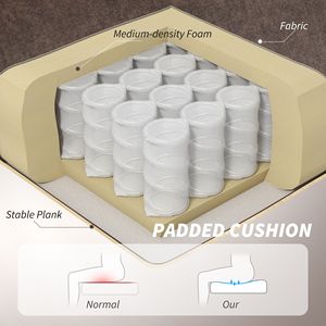 Sedia Direzionale da Ufficio in Tessuto Diamantato Marrone Scuro con Braccioli Ribaltabili - Certificata BIFMA e Realizzata in Nylon - Product Image 5