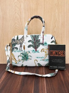 Bolso de Mano para Portátil Hecho a Mano, Maletín Ejecutivo Acolchado de Algodón, Funda para Portátil con Cierre de Cremallera, Bolsa para Documentos y Compras - Product Image 4