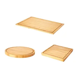 Tabla de cortar de madera de goma/tabla de cortar de bambú/cuchara de cocina de madera proveedor superior mejor precio en Vietnam 99GD