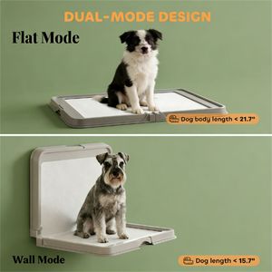 Contenitore Grigio per Tappetini Assorbenti e Bidone per Rifiuti per l'Addestramento a Toilette di Cani e Gatti, Lettiera per Gatti - Product Image 2