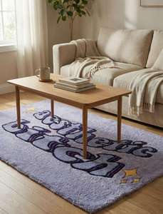 Luxury Geometric Wool Hand Tufted Area <b>Rug</b> High Demand Best Selling Floor Carpet for Modern Home Decor - Product Image 3
