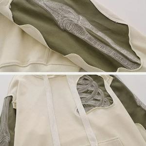 Sudadera con Capucha Unisex 100% Algodón Puro, Nuevo Diseño con Logotipo de Esqueleto en 3D, Ropa Deportiva de Alta Calidad, Sudadera con Capucha con Logotipo Personalizado - Product Image 4