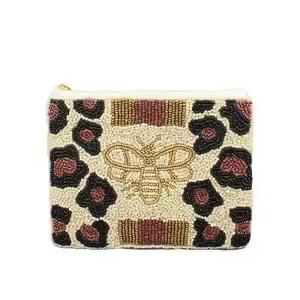 Monedero Rectangular Bordado a Mano con Mariposas, de Tela de Algodón, Temática Animal, Estuche para Joyas Artesanal - Product Image 2