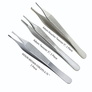 Kit de chirurgie mineure premium de 60 pièces avec plateau en acier, instruments chirurgicaux de dissection vétérinaire, certifié CE ISO, prix avantageux - Product Image 4