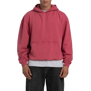Custom Made Acid Wash Hoodie Breathable Best Material Men Acid Wash Hoodie 100% Cotton Made Men Acid Wash Hoodie 2025 - Product Image 1