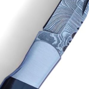 Professional Folding Knives Damascus Pattern <b>Steel</b> Blade Handmade Pocket Tool with Strong Handle for Hunting Camping <b>Outdoor</b> - Product Image 5