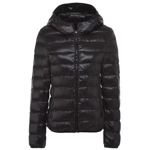 Wholesale Women's Hooded Winter Warm Breathable Puffer <b>Jacket</b> Outdoor Stylish Fashion Design - Product Image 3