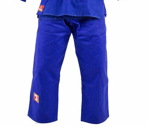 Black Karate Uniform With Purple <b>Belt</b> Adult Unisex 100 Cotton Durable Martial Arts Wear Regular Fit - Product Image 1