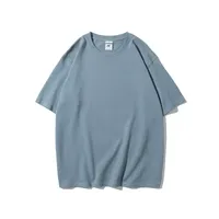 T-shirt formel 100 % coton pour homme, coupe ample et oversize, manches courtes – Impression personnalisée sur le devant, couleur unie, grande taille, séchage rapide, haute qualité