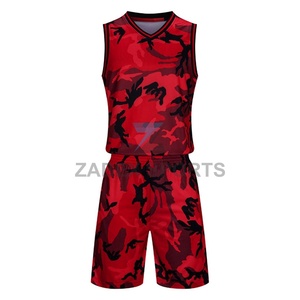 ชุดยูนิฟอร์มบาสเก็ตบอลสุดเท่ ชุดกีฬาทีม เสื้อเจอร์ซีย์แบบกำหนดเองได้ ไซส์พลัส กางเกงขาสั้นระบายอากาศและซับเหงื่อ - Product Image 1
