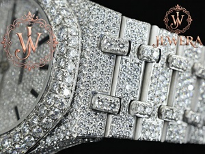 Reloj Mecánico de Acero Inoxidable de Alta Calidad con Esfera de Cristal Analógica Estilo Hip Hop, para Hombre, Ideal para Eventos Musicales y Fiestas, 41 mm - Product Image 2