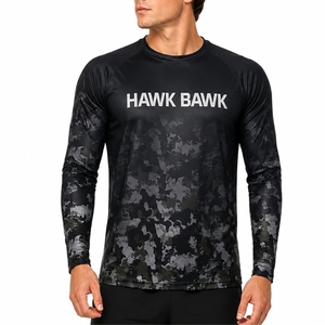 Camisa de Pesca de Manga Larga Personalizada para Hombre, Transpirable, de Secado Rápido, Ligera, Cómoda, con Estampado de Camuflaje, Protección UPF 50 - Product Image 1