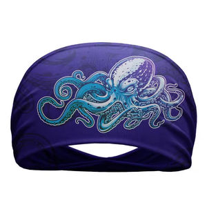 Bandeaux de sport élastiques absorbants fins et antidérapants pour hommes, idéaux pour le yoga, extensibles, personnalisables, design exclusif - Product Image 6