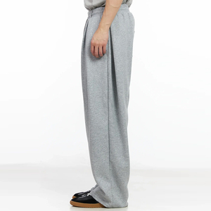Service OEM, pantalon de jogging décontracté pour homme, coupe classique, 100% coton, couleur unie, personnalisable, pantalon de course pour adultes - Product Image 2