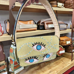 Embroidery Crafts, Cross-stitching & <b>Needlework</b> shoulder bag handbag Large Beach Cotton Bag - Product Image 1
