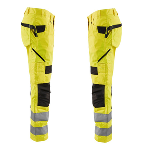 Hi Vis Reflective Pants Anti-Wrinkle <b>Waterproof</b> Breathable Lightweight Cotton Flame-Retardant Safety <b>Work</b>-wear Pants for Men's - Product Image 5