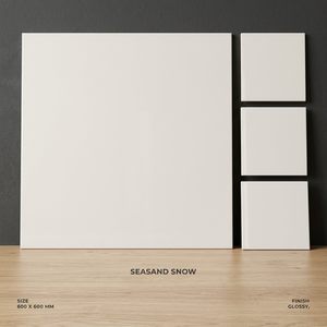 Modernas Baldosas de Porcelana Esmaltada con Acabado Brillante de 600x600 mm, 8 mm de Grosor, Adhesivas para Pisos Interiores y Exteriores - Product Image 1