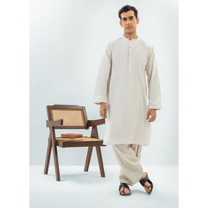 Shalwar Kameez Tradicional para Hombre, Tela Suave, Cómoda y Transpirable de Primera Calidad, Corte Relajado, Ropa para Cada Temporada - Product Image 6