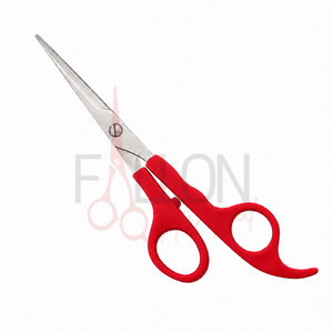 Professional Hair Scissors Stainless Steel Sharp Blade Colored Plastic <b>Handle</b> Right Handed Salon <b>Shears</b> - Product Image 4
