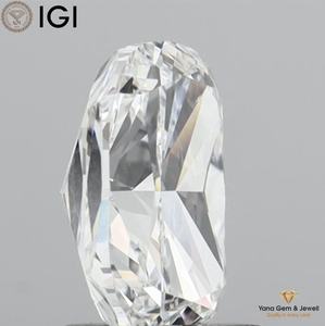 เพชรทรงคุชชั่น 1.50 กะรัต พร้อมใบรับรอง IGI เพชร CVD ผลิตในห้องปฏิบัติการ สี D ความสะอาดระดับ VS2 สำหรับงานสร้างสรรค์เครื่องประดับชั้นสูง - Product Image 3