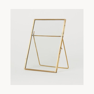 Cadre photo en métal design, élégant, personnalisé, forme rectangulaire moderne, verre durable, cadre photo décoratif - Product Image 6
