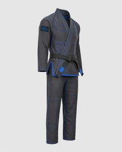 Uniforme de Judo Azul de Khawaja Rafique Ullah Enterprises, Unisex para Adultos, de Algodón Resistente de Secado Rápido, Prenda de Una Pieza para Artes Marciales, Venta al Por Mayor - Product Image 2