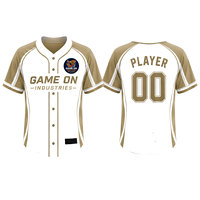 Maillot de baseball personnalisé à manches courtes et col en V pour homme, imprimé par sublimation, respirant, antibactérien, grandes tailles – Offre Spéciale