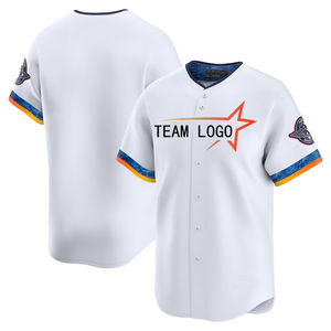 Camiseta de Béisbol Personalizada, 100% Poliéster, Cuello en V, Mangas Tres Cuartos, Impresión por Sublimación, Nombre del Jugador en la Parte Delantera, Absorbe la Humedad - Product Image 4